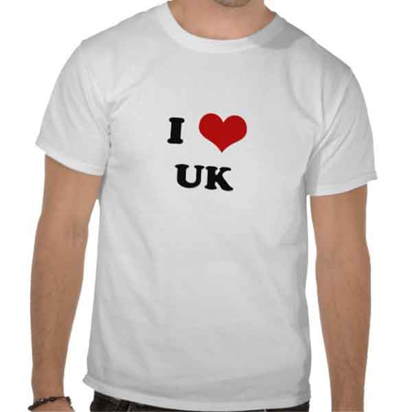 I Love My Country T-Shirts Talk Cock Sing Song